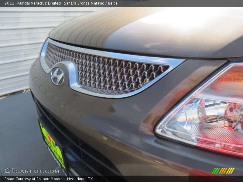 Sahara Bronze Metallic / Beige 2011 Hyundai Veracruz Limited