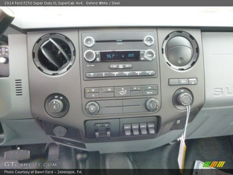 Oxford White / Steel 2014 Ford F250 Super Duty XL SuperCab 4x4