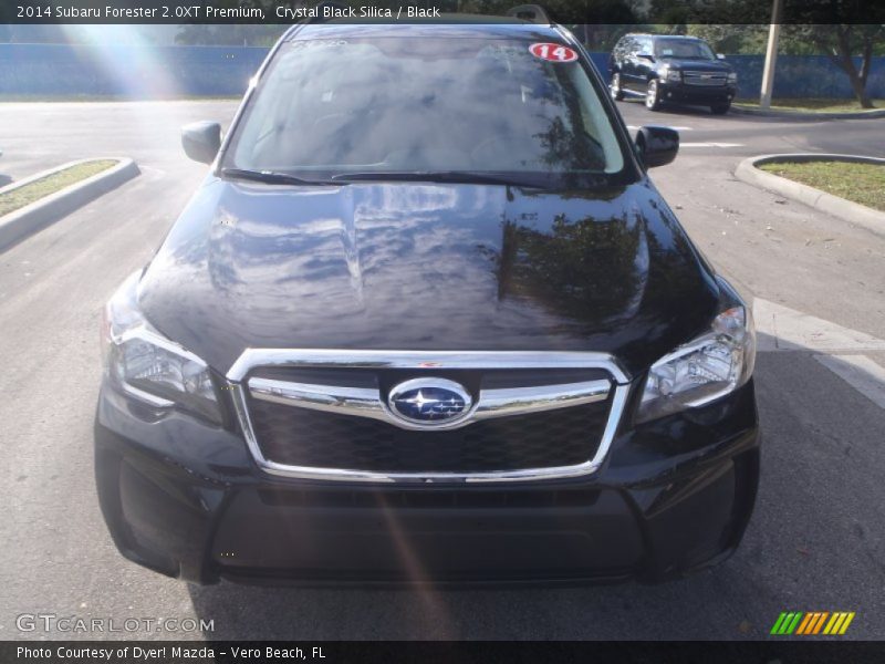 Crystal Black Silica / Black 2014 Subaru Forester 2.0XT Premium