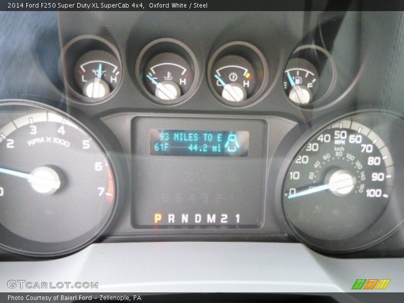 Oxford White / Steel 2014 Ford F250 Super Duty XL SuperCab 4x4