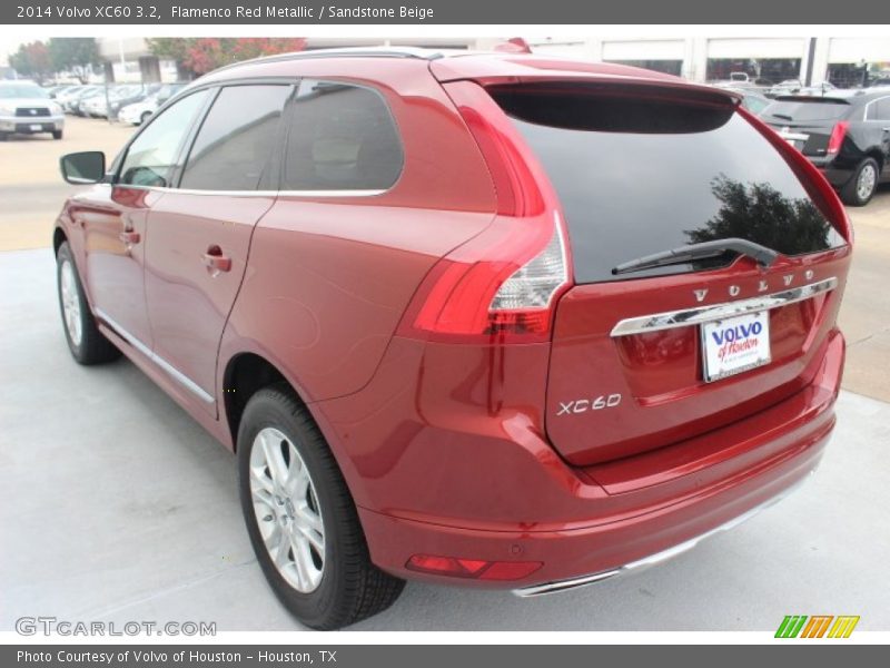 Flamenco Red Metallic / Sandstone Beige 2014 Volvo XC60 3.2