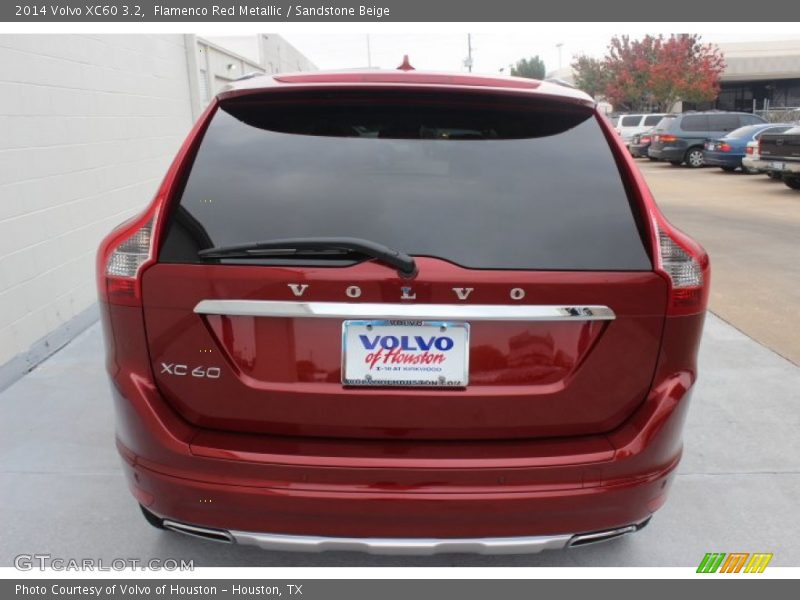 Flamenco Red Metallic / Sandstone Beige 2014 Volvo XC60 3.2