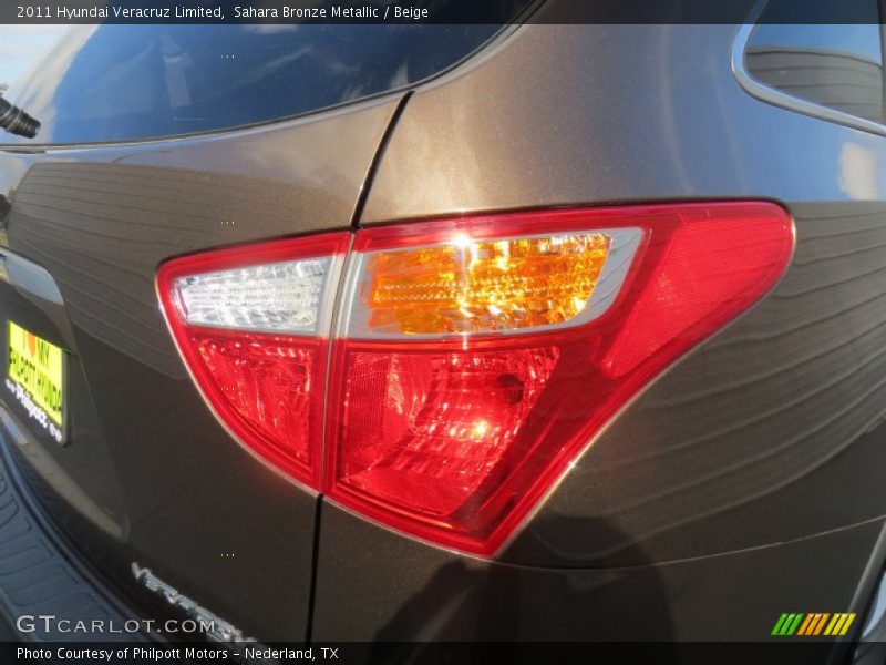 Sahara Bronze Metallic / Beige 2011 Hyundai Veracruz Limited
