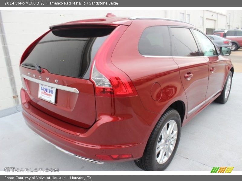Flamenco Red Metallic / Sandstone Beige 2014 Volvo XC60 3.2