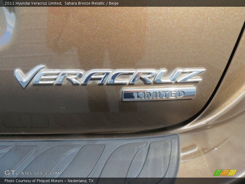 Sahara Bronze Metallic / Beige 2011 Hyundai Veracruz Limited