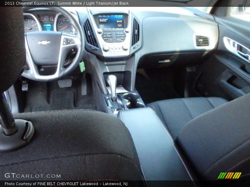 Summit White / Light Titanium/Jet Black 2013 Chevrolet Equinox LT
