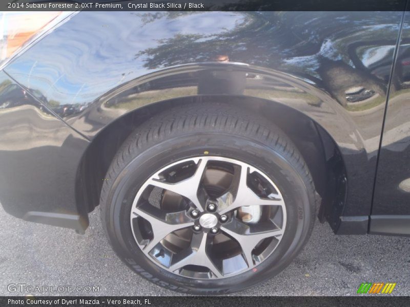 Crystal Black Silica / Black 2014 Subaru Forester 2.0XT Premium