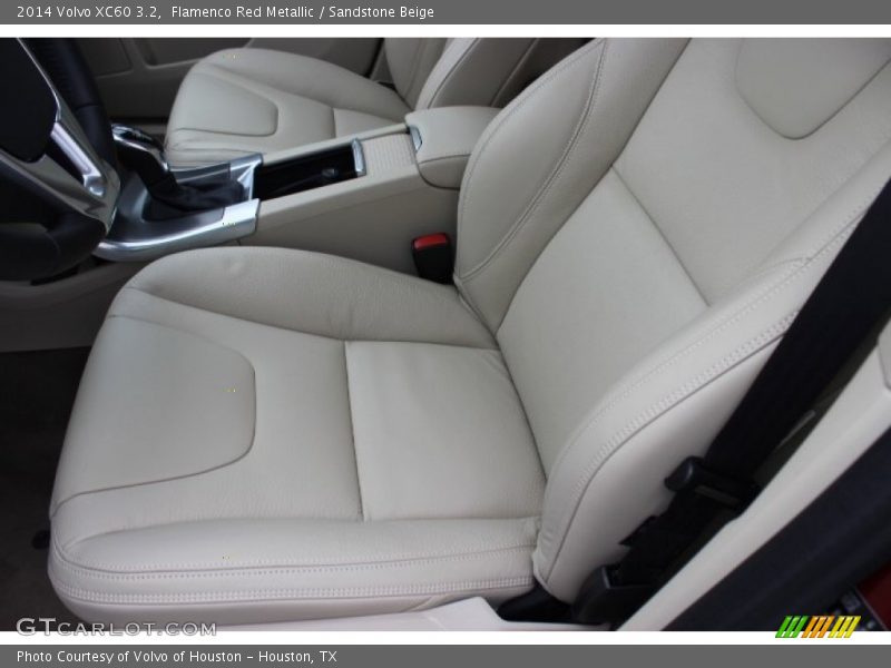 Flamenco Red Metallic / Sandstone Beige 2014 Volvo XC60 3.2