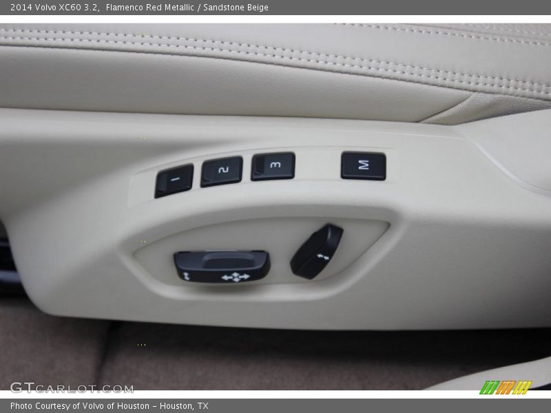 Flamenco Red Metallic / Sandstone Beige 2014 Volvo XC60 3.2