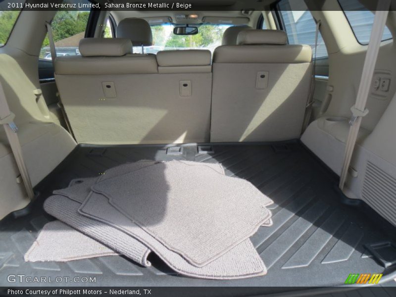Sahara Bronze Metallic / Beige 2011 Hyundai Veracruz Limited