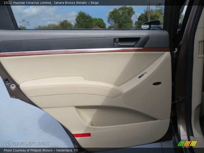 Sahara Bronze Metallic / Beige 2011 Hyundai Veracruz Limited