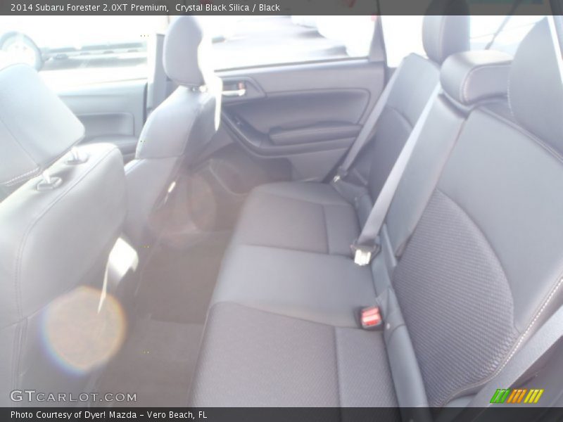 Crystal Black Silica / Black 2014 Subaru Forester 2.0XT Premium