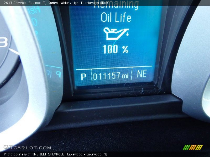 Summit White / Light Titanium/Jet Black 2013 Chevrolet Equinox LT