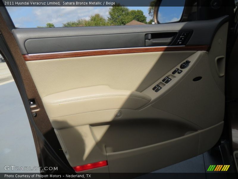 Sahara Bronze Metallic / Beige 2011 Hyundai Veracruz Limited