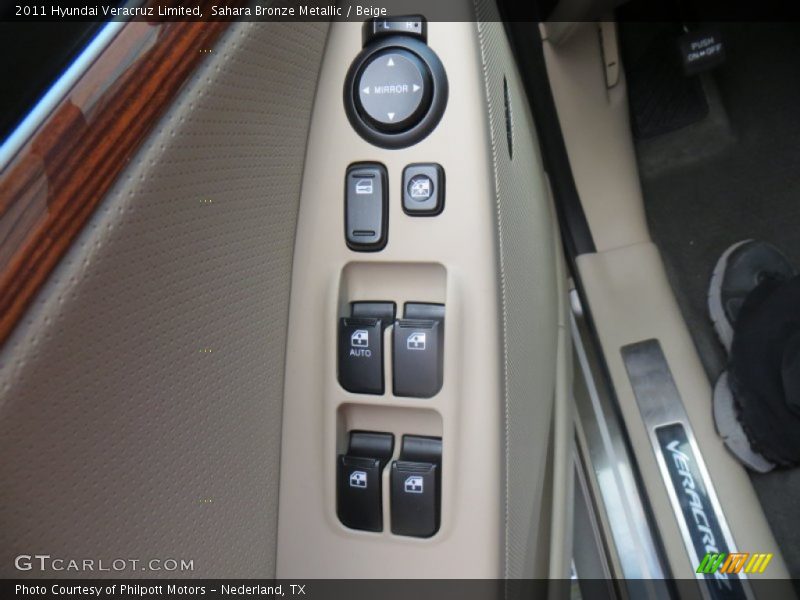 Sahara Bronze Metallic / Beige 2011 Hyundai Veracruz Limited