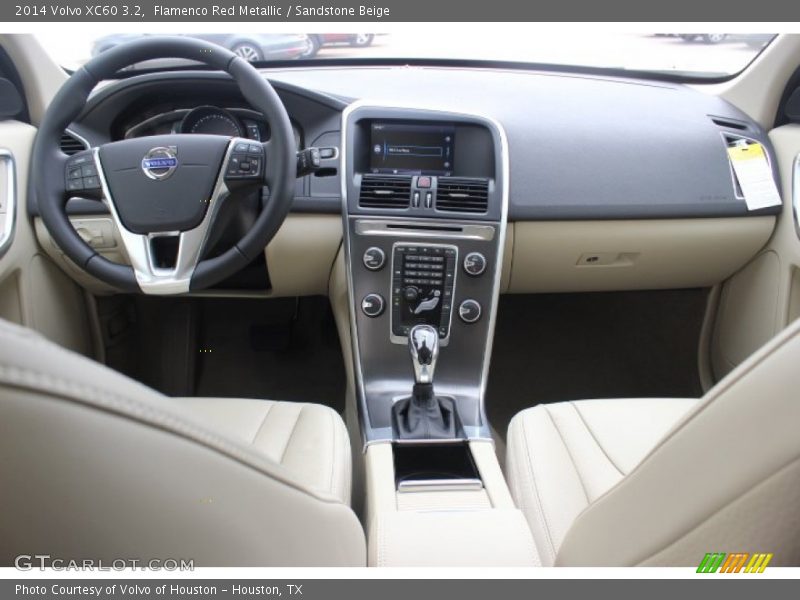 Flamenco Red Metallic / Sandstone Beige 2014 Volvo XC60 3.2