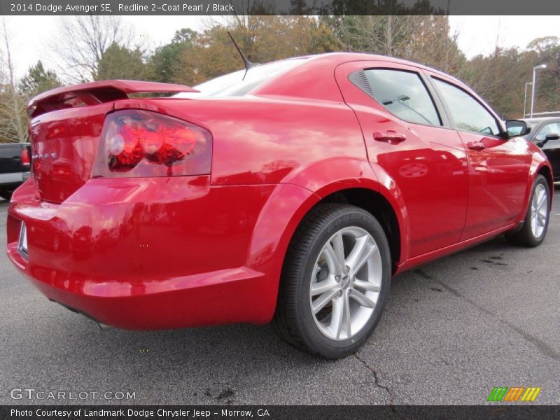 Redline 2-Coat Pearl / Black 2014 Dodge Avenger SE