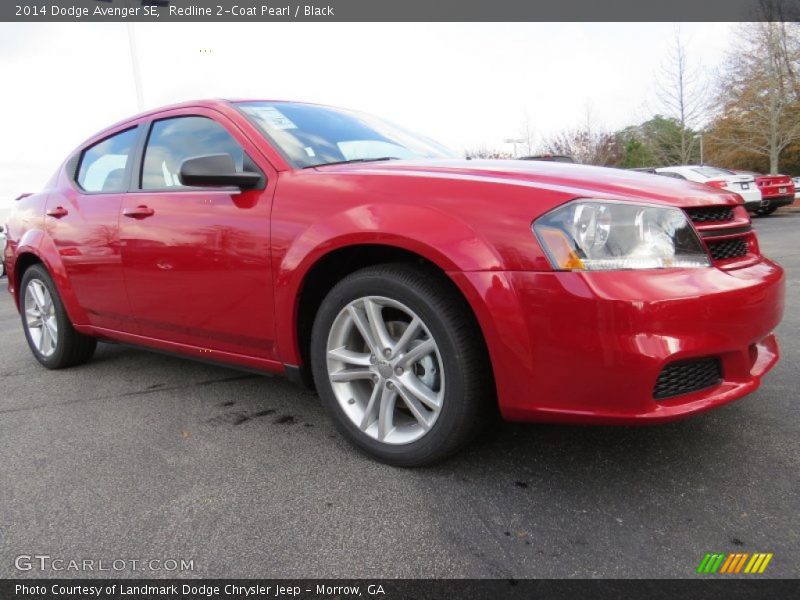 Redline 2-Coat Pearl / Black 2014 Dodge Avenger SE