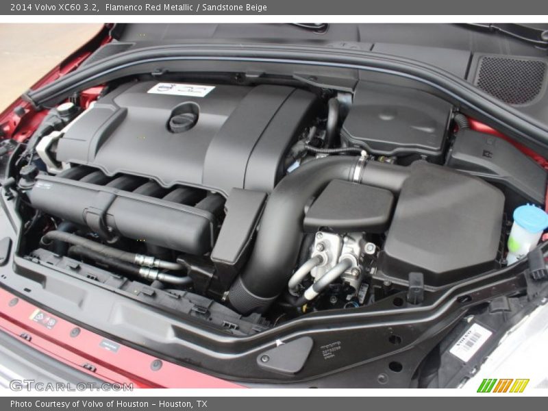 Flamenco Red Metallic / Sandstone Beige 2014 Volvo XC60 3.2
