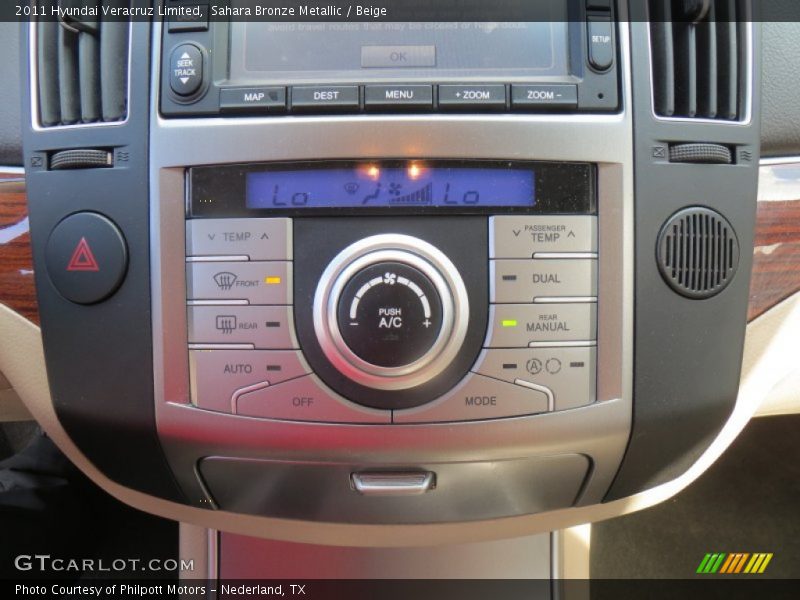 Sahara Bronze Metallic / Beige 2011 Hyundai Veracruz Limited