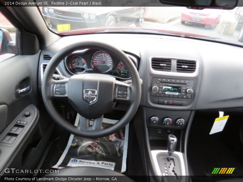 Redline 2-Coat Pearl / Black 2014 Dodge Avenger SE