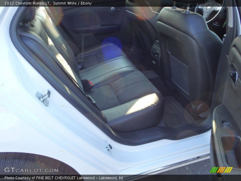 Summit White / Ebony 2012 Chevrolet Malibu LT