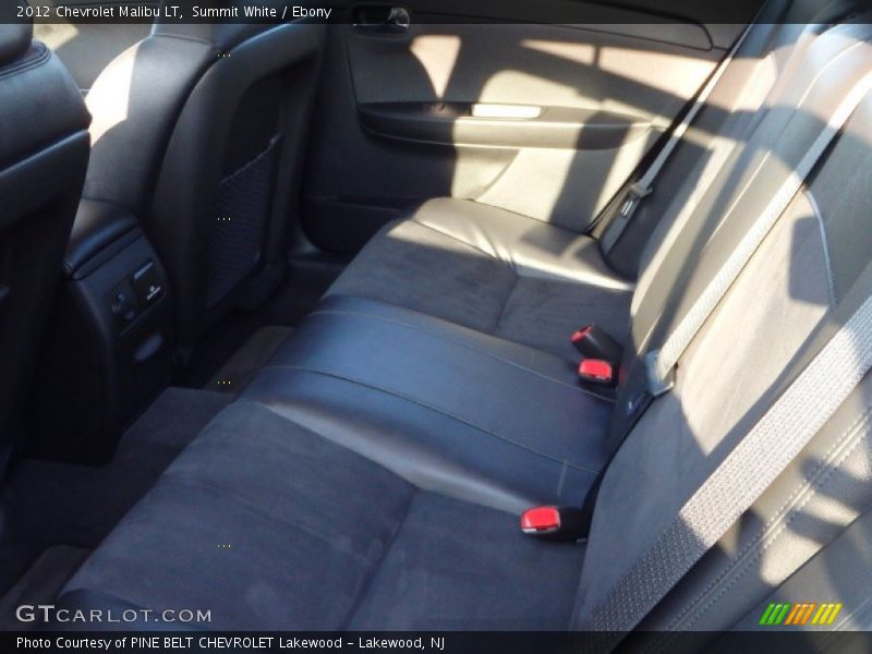 Summit White / Ebony 2012 Chevrolet Malibu LT
