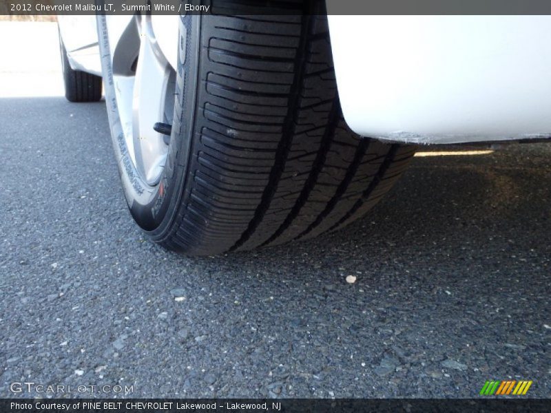 Summit White / Ebony 2012 Chevrolet Malibu LT