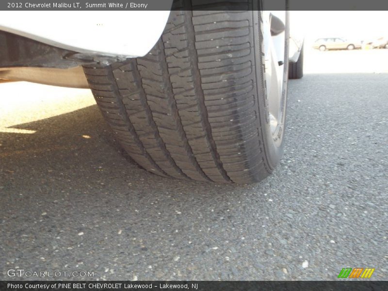 Summit White / Ebony 2012 Chevrolet Malibu LT