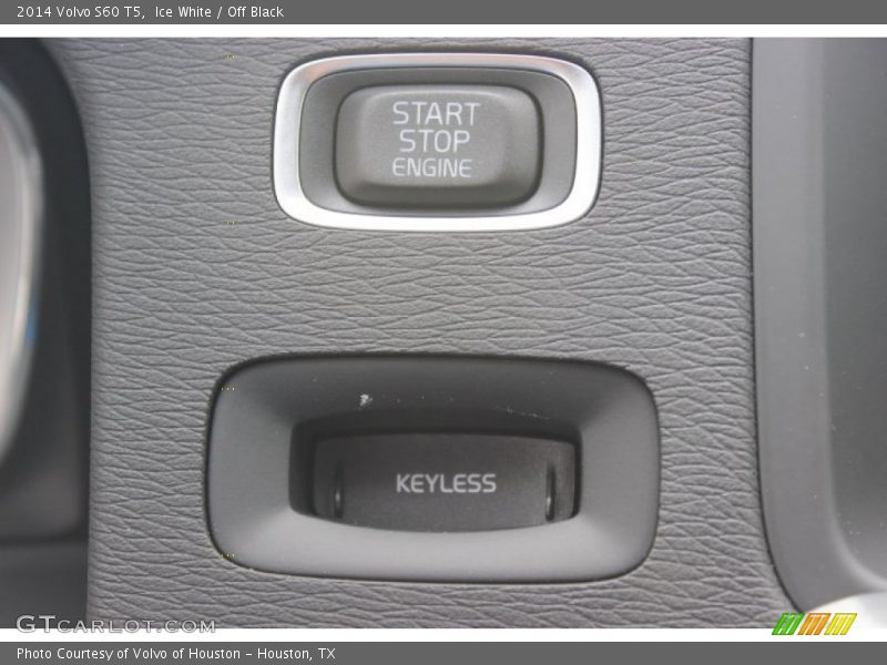 Ice White / Off Black 2014 Volvo S60 T5