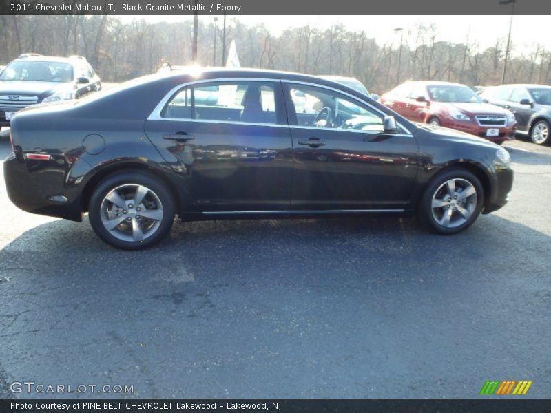 Black Granite Metallic / Ebony 2011 Chevrolet Malibu LT