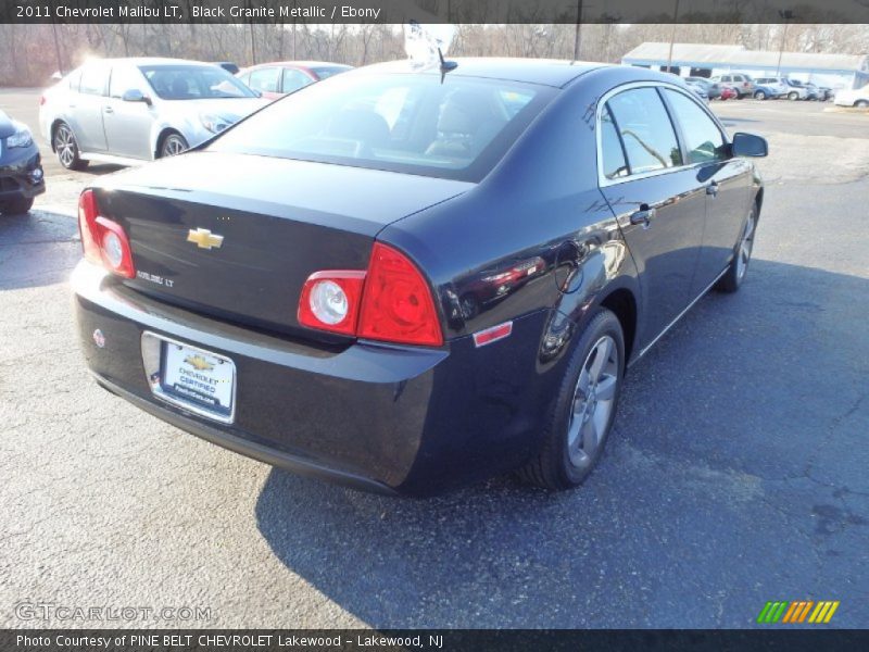 Black Granite Metallic / Ebony 2011 Chevrolet Malibu LT