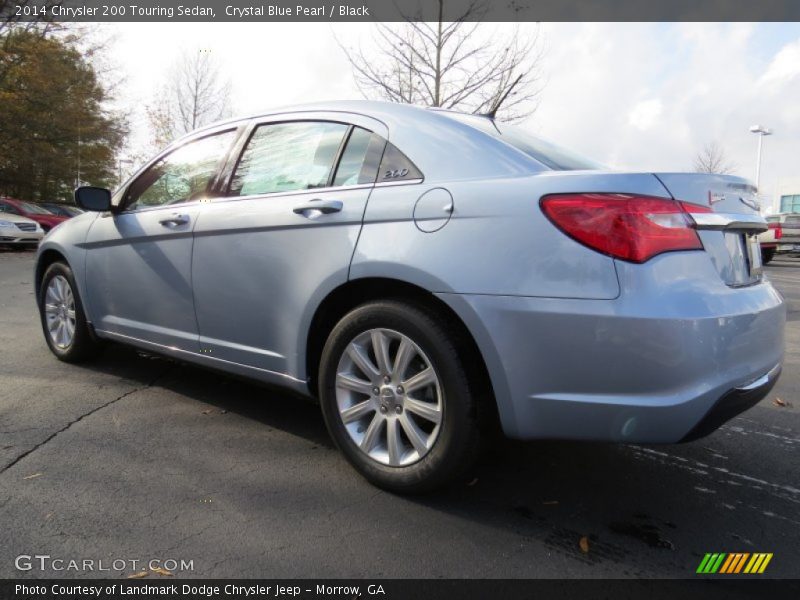Crystal Blue Pearl / Black 2014 Chrysler 200 Touring Sedan