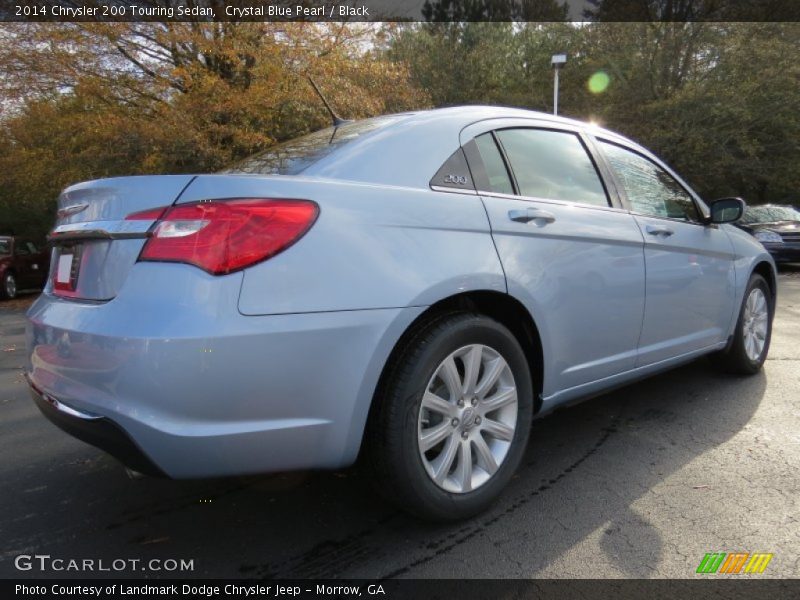 Crystal Blue Pearl / Black 2014 Chrysler 200 Touring Sedan