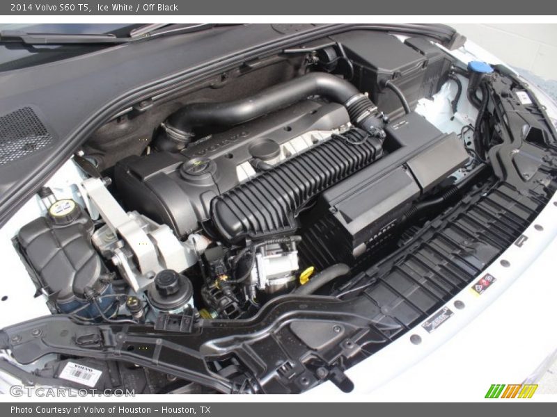 Ice White / Off Black 2014 Volvo S60 T5