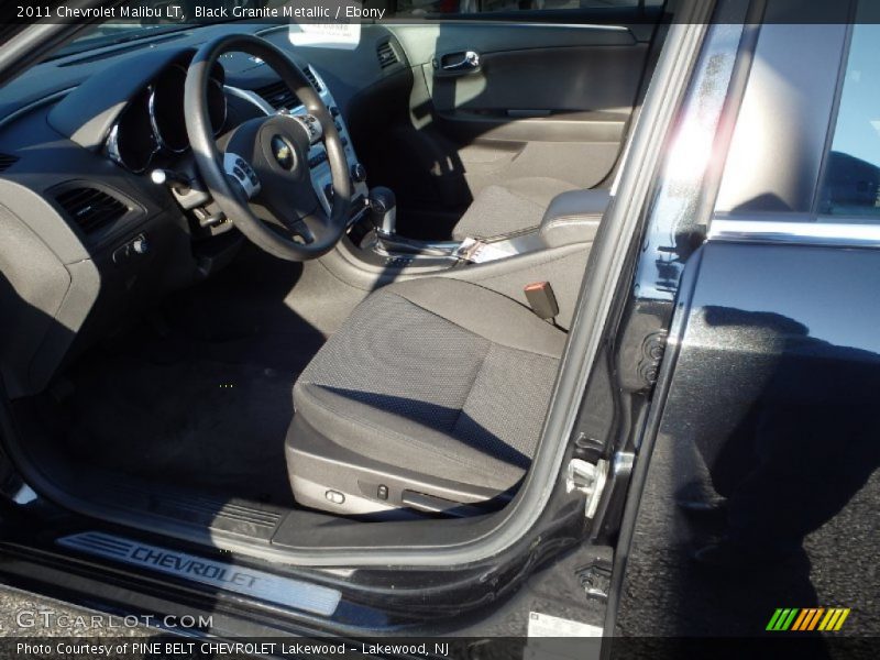 Black Granite Metallic / Ebony 2011 Chevrolet Malibu LT