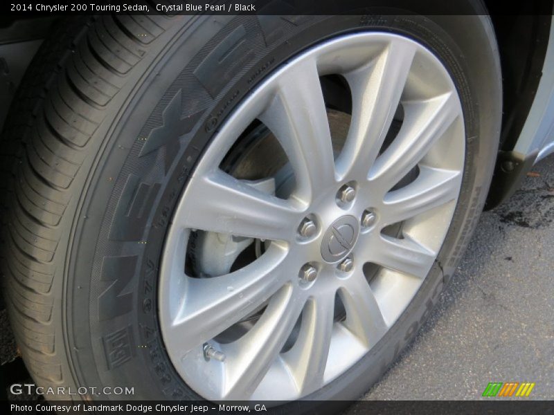 Crystal Blue Pearl / Black 2014 Chrysler 200 Touring Sedan