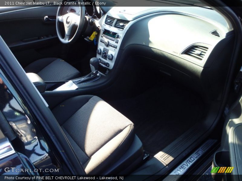 Black Granite Metallic / Ebony 2011 Chevrolet Malibu LT