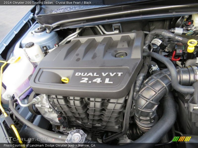 Crystal Blue Pearl / Black 2014 Chrysler 200 Touring Sedan