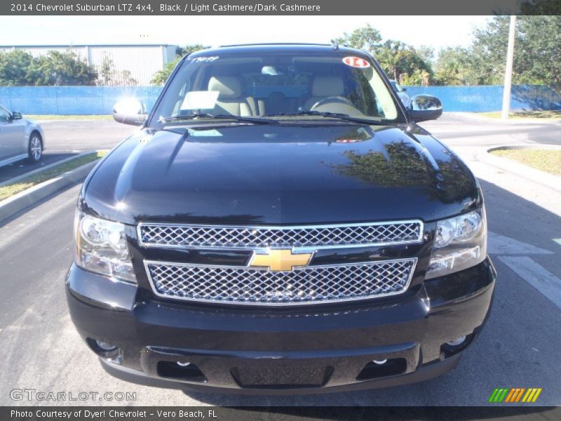 Black / Light Cashmere/Dark Cashmere 2014 Chevrolet Suburban LTZ 4x4