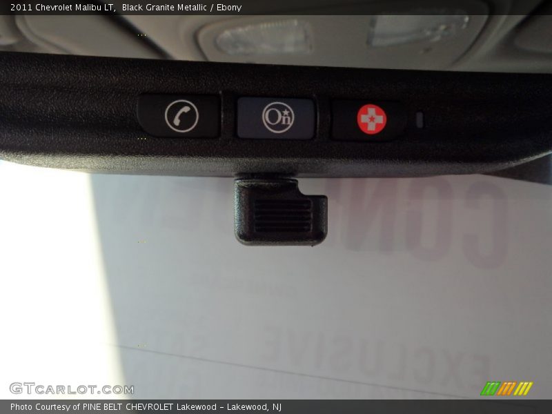 Black Granite Metallic / Ebony 2011 Chevrolet Malibu LT