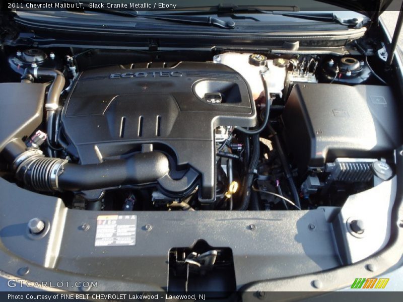 Black Granite Metallic / Ebony 2011 Chevrolet Malibu LT