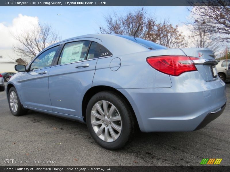 Crystal Blue Pearl / Black 2014 Chrysler 200 Touring Sedan