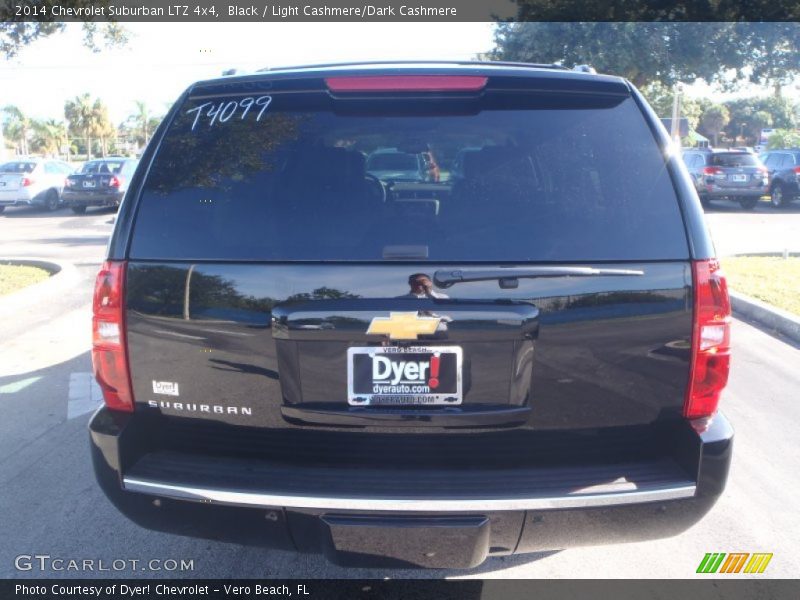 Black / Light Cashmere/Dark Cashmere 2014 Chevrolet Suburban LTZ 4x4