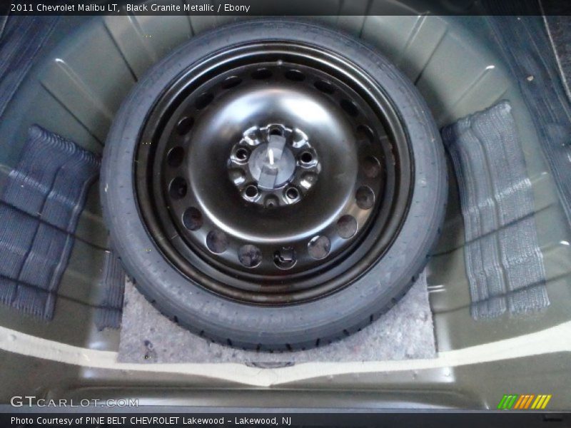 Black Granite Metallic / Ebony 2011 Chevrolet Malibu LT