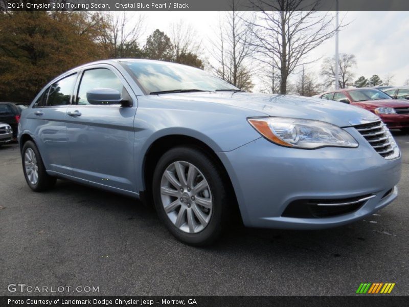 Crystal Blue Pearl / Black 2014 Chrysler 200 Touring Sedan