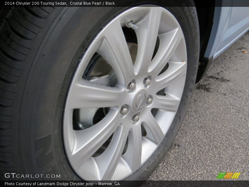 Crystal Blue Pearl / Black 2014 Chrysler 200 Touring Sedan