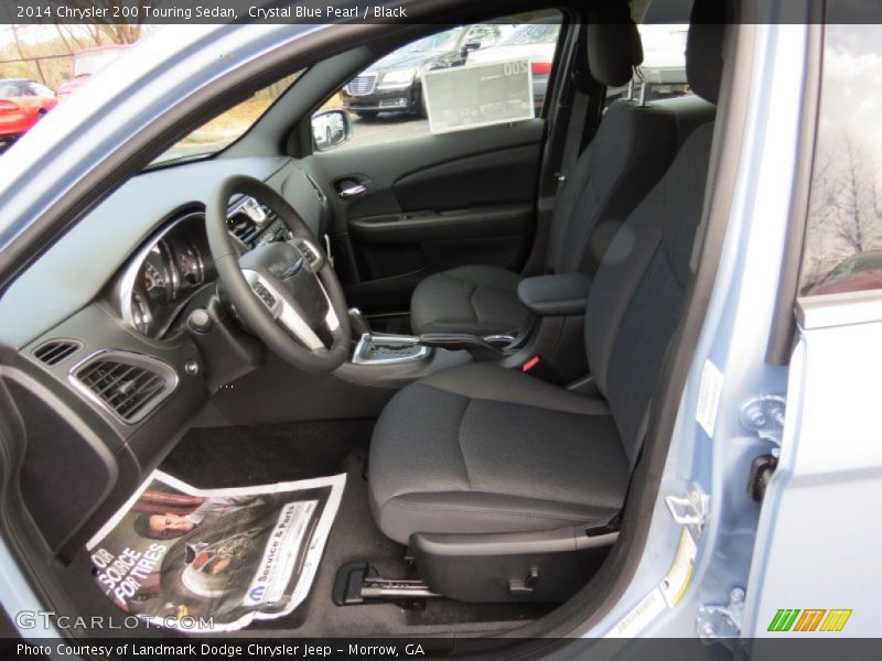 Crystal Blue Pearl / Black 2014 Chrysler 200 Touring Sedan