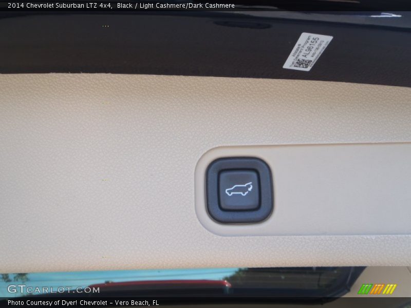 Black / Light Cashmere/Dark Cashmere 2014 Chevrolet Suburban LTZ 4x4