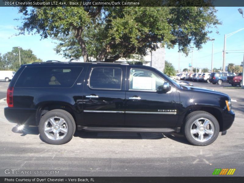 Black / Light Cashmere/Dark Cashmere 2014 Chevrolet Suburban LTZ 4x4